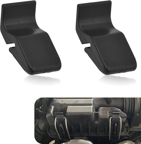 leechio 2 PCS Automotive Air Filter Housing Clip, Air Grille Top Cover Buckle, for Honda Fit 2009-2020, Insight 2000-2006, Accord 2018-2022 Air Cleaner Accessories Clip (Black) in Kuwait