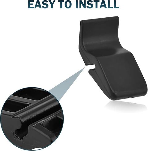 leechio 2 PCS Automotive Air Filter Housing Clip, Air Grille Top Cover Buckle, for Honda Fit 2009-2020, Insight 2000-2006, Accord 2018-2022 Air Cleaner Accessories Clip (Black) in Kuwait