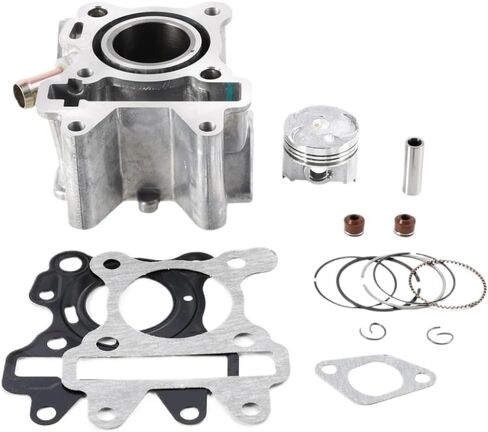 50cc Cylinder Piston End Kit 2.5mm Compatible With Automotive Motorcycle Parts Aerox Giggle Neos Vino 50 4T in Saudi Arabia