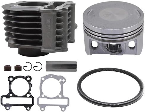 رفع مجموعة اسطوانات الدراجة النارية 123cc 125cc 53.5 مللي متر متوافق مع DIO VISION 110 NSC 110 NSC110 قطع غيار السيارات والدراجات النارية in Kuwait
