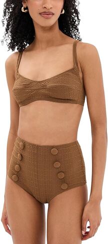 Lisa Marie Fernandez Women's Balconette High Waist Bikini Set in Saudi Arabia