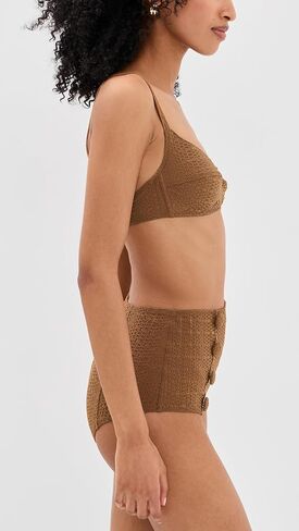 Lisa Marie Fernandez Women's Balconette High Waist Bikini Set in Saudi Arabia
