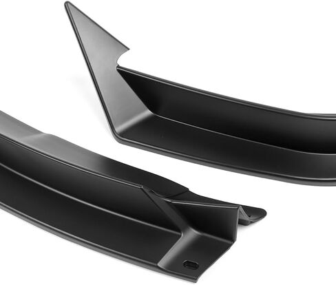 W-POWER, Front Bumper Lip fit for Compatible with 2016-2021 Tesla Model X, Front Bumper Lip Spoiler Air Chin Body Kit Splitter ABS, 2017 2018 2019 2020, Unpainted Matt Black in Saudi Arabia