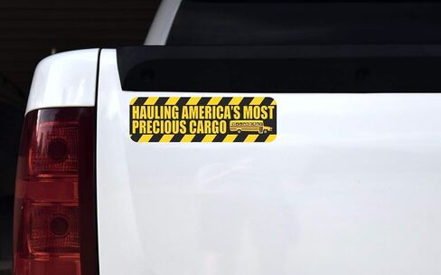 StickerTalk School Bus Precious Cargo Magnet, 10 inches by 3 inches in Saudi Arabia