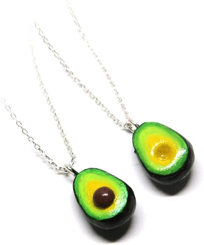 Avocado Necklace Set Gift for Couples | Avocado Jewelry Best Friend Gift in Saudi Arabia