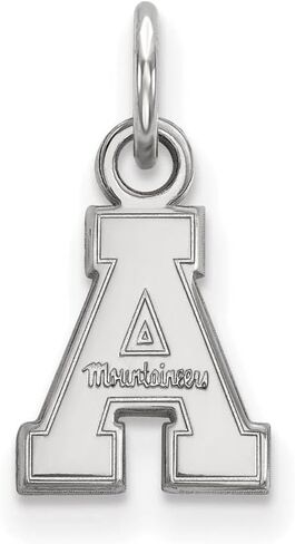 Sterling Silver LogoArt Appalachian State University XS Pendant in Saudi Arabia