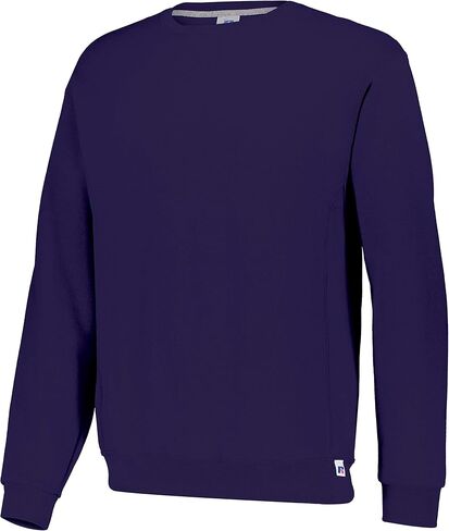 سويت شيرت رجالي من Russell Athletic Dri Power Fleece برقبة دائرية، أرجواني، مقاس X-Large in Saudi Arabia