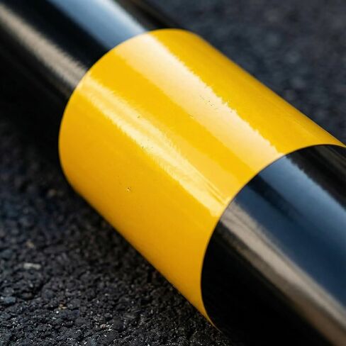 Safety Bollards,Heavy Duty Steel Parking Barrier,29.5in Metal Traffic Bollard for Parking Lot,Traffic Control,Driveway Barrier,Parking Pole,Traffic Sensitive Areas in Kuwait