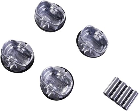 مجموعة حلقات المكبس المكونة من 4 قطع + 0.50 مم لمحركات 2012-2016 أكسنت وريو 1.6L DOHC G4FD G4FJ المتوافقة مع أرقام الأجزاء 23041-2B600 23041-2B610 in Kuwait