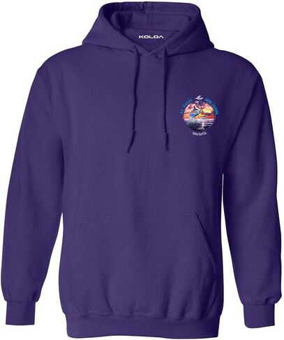 Koloa Surf Jumping Marlin Logo Pullover Hoodie in Small - 5X-Large in Saudi Arabia
