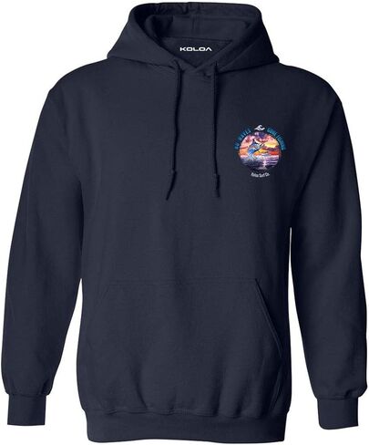Koloa Surf Jumping Marlin Logo Pullover Hoodie in Small - 5X-Large in Saudi Arabia