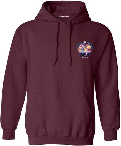 Koloa Surf Jumping Marlin Logo Pullover Hoodie in Small - 5X-Large in Saudi Arabia