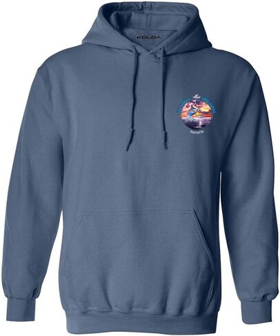 Koloa Surf Jumping Marlin Logo Pullover Hoodie in Small - 5X-Large in Saudi Arabia