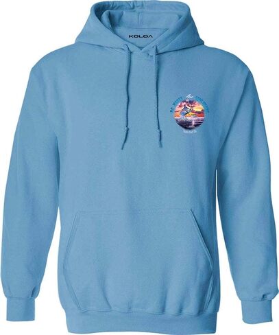 Koloa Surf Jumping Marlin Logo Pullover Hoodie in Small - 5X-Large in Saudi Arabia