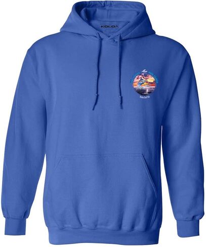 Koloa Surf Jumping Marlin Logo Pullover Hoodie in Small - 5X-Large in Saudi Arabia