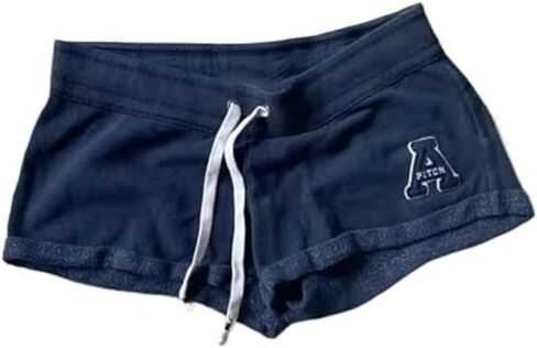 Y2k بوكسر نسائي شورت غنيمة SweatShorts نسائي واسع الساق جيرسي SweatShorts عصري (أزرق، متوسط) in Saudi Arabia