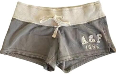 Y2k بوكسر نسائي شورت غنيمة SweatShorts نسائي واسع الساق جيرسي SweatShorts عصري (أزرق، متوسط) in Saudi Arabia