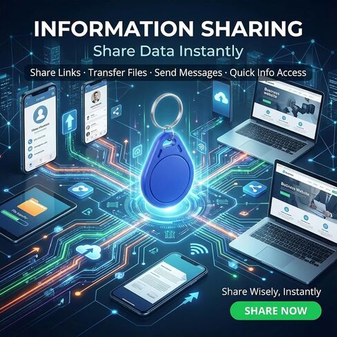 علامات NFC Tag215 NFC Keytags أسود NFC fob قابل لإعادة الكتابة NFC 215 بطاقة عمل NFC قابلة للبرمجة NFC Tag 504 بايت ذاكرة، متوافقة مع Android وiPhones (NFC215colorful) in Kuwait