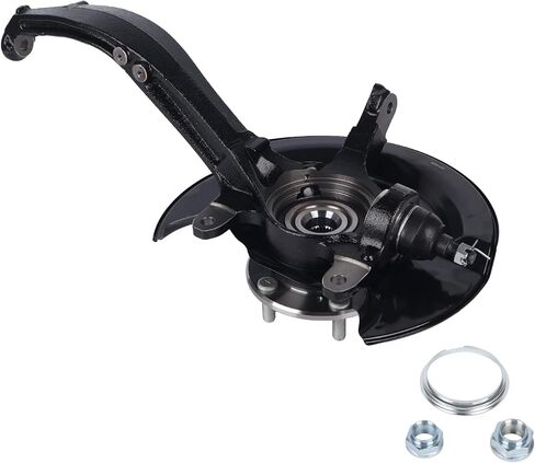 PAROD 698400 Front Right Steering Knuckle Assembly & Wheel Hub Bearing Fit for 2.4L L4 Honda Accord 2003-2007; Automatic Trans, Passenger Side in Saudi Arabia