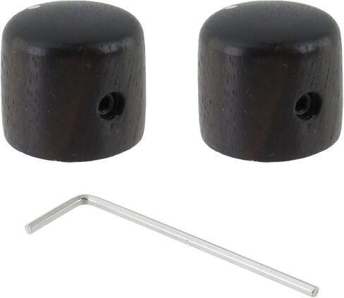 FarBoat 4Pcs Guitar Volume Tone Control Knob UFO Shape for LP Electric Guitar (Black and Gold) in Saudi Arabia