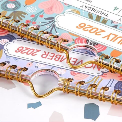 2026-2027 Wall Calendar - 2026 Calendar from Jan. 2026 - Dec. 2026, Wall Calendars 8.5 x 11 with Julian Dates, Twin-Wire Binding in Saudi Arabia