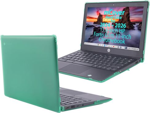 mCover Case ONLY Compatible for 2024-2026 11.6" HP Fortis G1m 11 Clamshell or Fortis Flip G1m 11 2-in-1 Chromebook (NOT Fitting Any Other HP Models)- Clear in Saudi Arabia