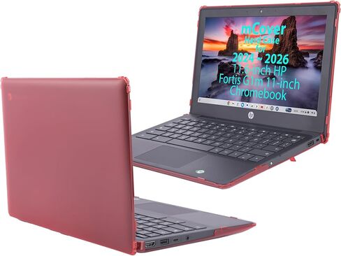 mCover Case ONLY Compatible for 2024-2026 11.6" HP Fortis G1m 11 Clamshell or Fortis Flip G1m 11 2-in-1 Chromebook (NOT Fitting Any Other HP Models)- Clear in Saudi Arabia