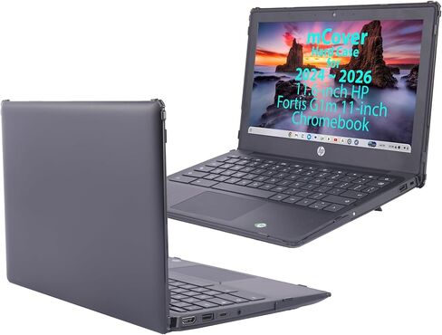 mCover Case ONLY Compatible for 2024-2026 11.6" HP Fortis G1m 11 Clamshell or Fortis Flip G1m 11 2-in-1 Chromebook (NOT Fitting Any Other HP Models)- Clear in Saudi Arabia