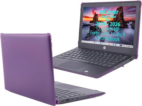 mCover Case ONLY Compatible for 2024-2026 11.6" HP Fortis G1m 11 Clamshell or Fortis Flip G1m 11 2-in-1 Chromebook (NOT Fitting Any Other HP Models)- Clear in Saudi Arabia