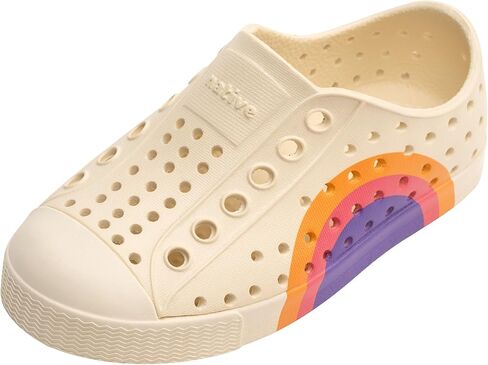 Native Shoes Jefferson Block (Little Kid/Big Kid) Hydrangea Blue/Coastal Blue/Regatta Mountain Block 11 Little Kid M in Kuwait