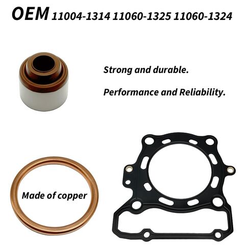 Complete Engine Gasket Kit Compatible with KlX300R 1997-2007 OEM #11004-1314 11060-1325 11060-1324 in Saudi Arabia