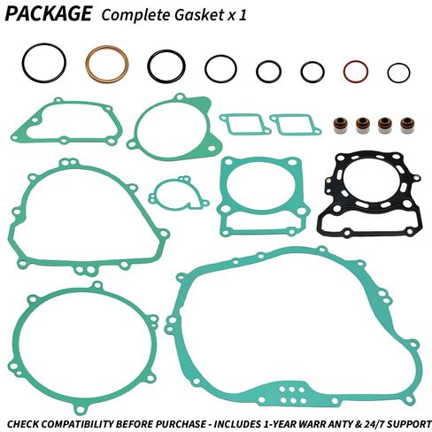 Complete Engine Gasket Kit Compatible with KlX300R 1997-2007 OEM #11004-1314 11060-1325 11060-1324 in Saudi Arabia