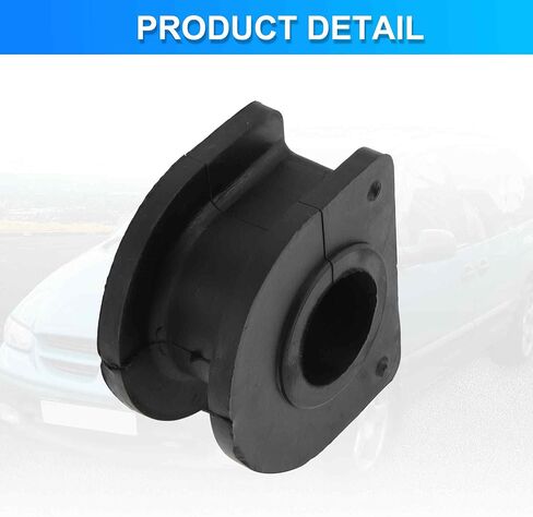No.K6437 Front Left Front Right Stabilizer Sway Bar Bushing Kit for CADILLAC ESCALADE 2002-2006 Rubber Suspension Kit Black 2 Pcs in Saudi Arabia