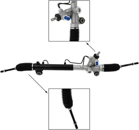 Power Steering Rack and Pinion Compatible with 2004-2006 For Toyota For Sienna 3.3L 2007-2010 For Toyota For Sienna 3.5L 26-2619 262619 4425008040 4425008030 in Saudi Arabia