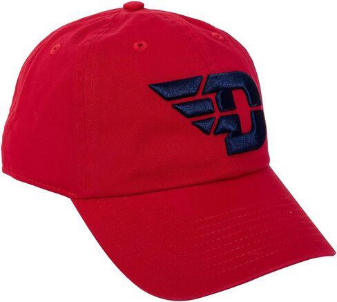 Desert Cactus University of Dayton Baseball Hat Flyers UD Brimmed Embroirderd Hats Cap Adjustable Cloth Strap Adult (Style B) Red in Saudi Arabia