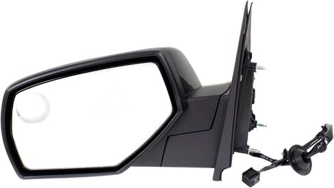 مرآة Garage-Pro متوافقة مع 2014-2018 شيفروليه سيلفرادو 1500 / جي إم سي سييرا 1500 باور، قابلة للطي يدويًا، ساخنة، غير قابلة للسحب، مع زجاج النقطة العمياء، قابلة للطلاء، جانب السائق in Kuwait