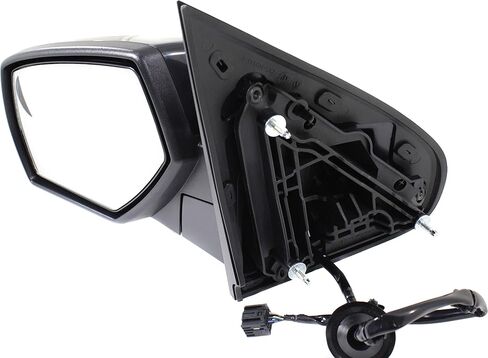 مرآة Garage-Pro متوافقة مع 2014-2018 شيفروليه سيلفرادو 1500 / جي إم سي سييرا 1500 باور، قابلة للطي يدويًا، ساخنة، غير قابلة للسحب، مع زجاج النقطة العمياء، قابلة للطلاء، جانب السائق in Kuwait