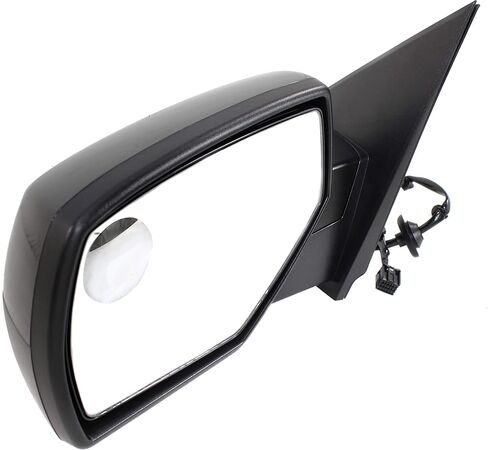 مرآة Garage-Pro متوافقة مع 2014-2018 شيفروليه سيلفرادو 1500 / جي إم سي سييرا 1500 باور، قابلة للطي يدويًا، ساخنة، غير قابلة للسحب، مع زجاج النقطة العمياء، قابلة للطلاء، جانب السائق in Kuwait