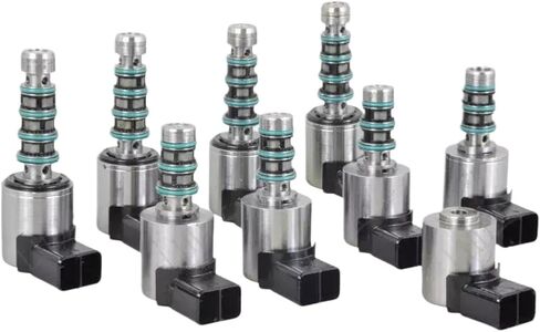 9-Piece Gearbox Solenoid Kit Compatible with DL382 Transmission for Select Q5 A5 A6 A7 S6 Models 2013 and Newer in Kuwait