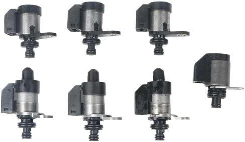 Transmission Solenoid Kit 7pcs 63431A-U 31941-1FX02 319411FX02 Compatible With 2004-2009 2010 Titan V8 5.6L in Kuwait