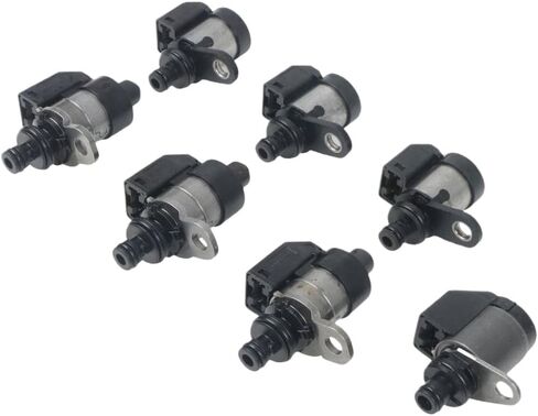 Transmission Solenoid Kit 7pcs 63431A-U 31941-1FX02 319411FX02 Compatible With 2004-2009 2010 Titan V8 5.6L in Kuwait