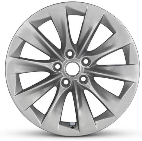 19x8 inch OEM Direct Replacement Aluminum Wheel - Recond for Tesla Model S 2016–2020 5-120mm Silver 19 in Rim 105933700A in Saudi Arabia