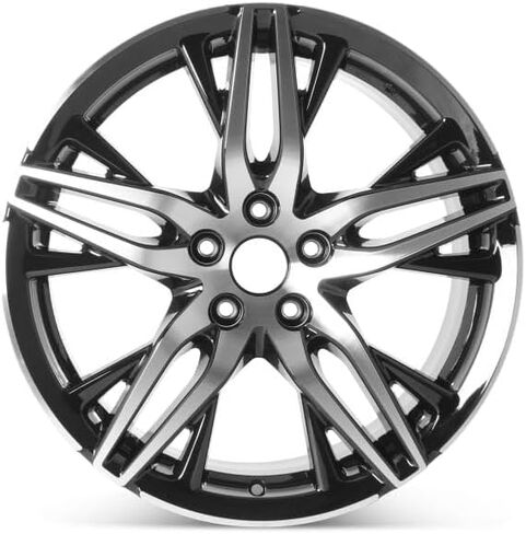 عجلة جديدة مقاس 19 × 8.5 بوصة من OEM للاستبدال المباشر من الألومنيوم لسيارة Honda Accord 2021-2022 5-114.3 مم أسود 19 بوصة 42800TVAAG0 in Saudi Arabia