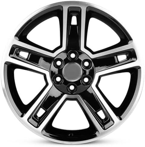 عجلة ألومنيوم بديلة جديدة مقاس 22 × 9 بوصة OEM لـ 1992-2023 كاديلاك إسكاليد 6-139.7 مم أسود 22 بوصة حافة 19301160 in Saudi Arabia