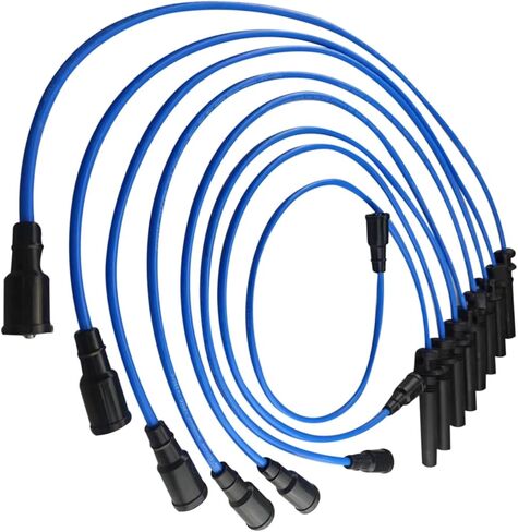 High Performance Racing Spark Plug Wires Compatible with Dodge Ram 1500/2500/ 3500 2003-2005 Durango 2004-2005 5.7L V8 Blue in Kuwait