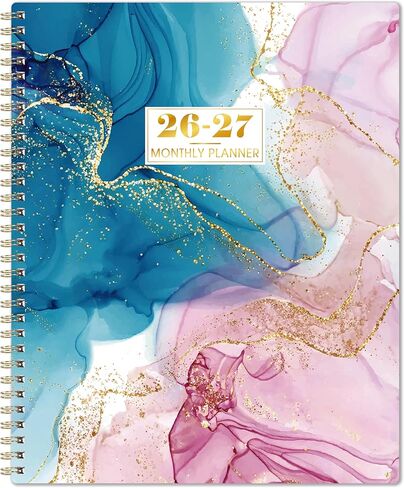 2026-2027 Monthly Planner - Monthly Planner 2026-2027 from Jul. 2026 to Dec. 2027, Academic Planners with Inner Pocket, 8.5" x 11" in Saudi Arabia