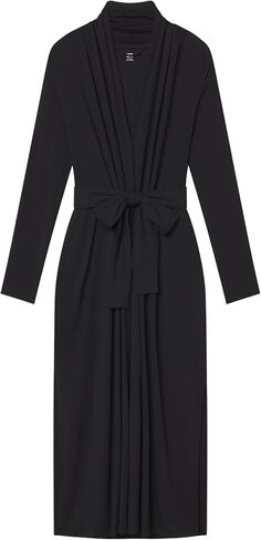 Lunya SlumberKnit Maxi Robe – Long Robes for Women in Organic Cotton and TENCEL with Pockets – Sizes and Colors Available in Saudi Arabia