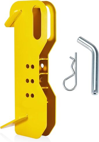 Heavy Duty Skid Hitch Attachment for Skid Steer, 5000/20000 LBS Load Capacity Compatible with Skid Steers and Tractors (Fits 2" Receiver Tubes) in Kuwait