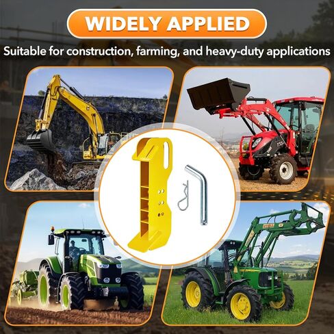 Heavy Duty Skid Hitch Attachment for Skid Steer, 5000/20000 LBS Load Capacity Compatible with Skid Steers and Tractors (Fits 2" Receiver Tubes) in Kuwait