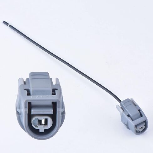 1 Pin Way Water Temperature Gauge Coolant/Knock Sensor auto Waterproof Connector Plug Wire Harness for Toyota 1UZ 1JZ 2JZ 3SGE GTE 90980-11428 (Grey) in Saudi Arabia
